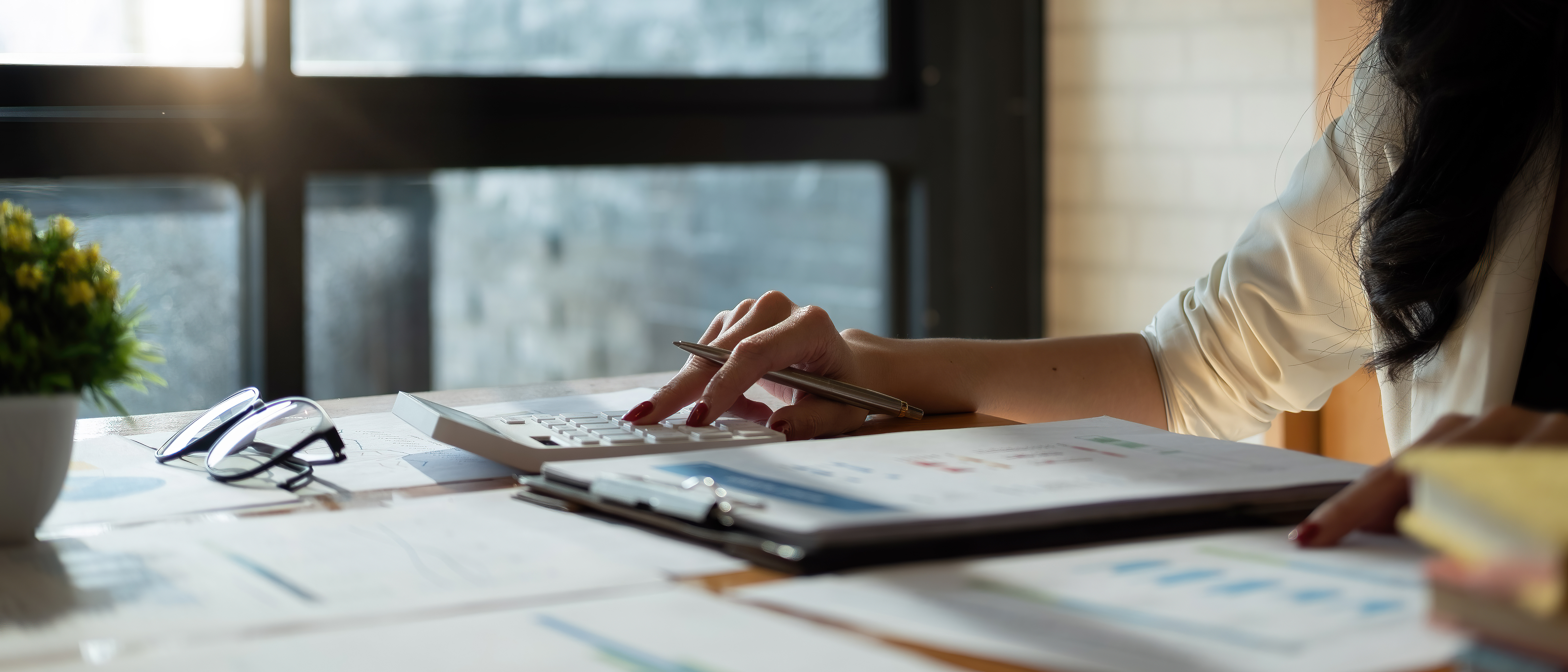 Image of an Accountant at work